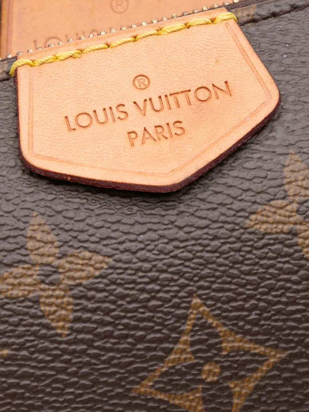 Pre-owned Louis Vuitton 2020 Monogram Multi Pochette Accessoires Satchel In Brown