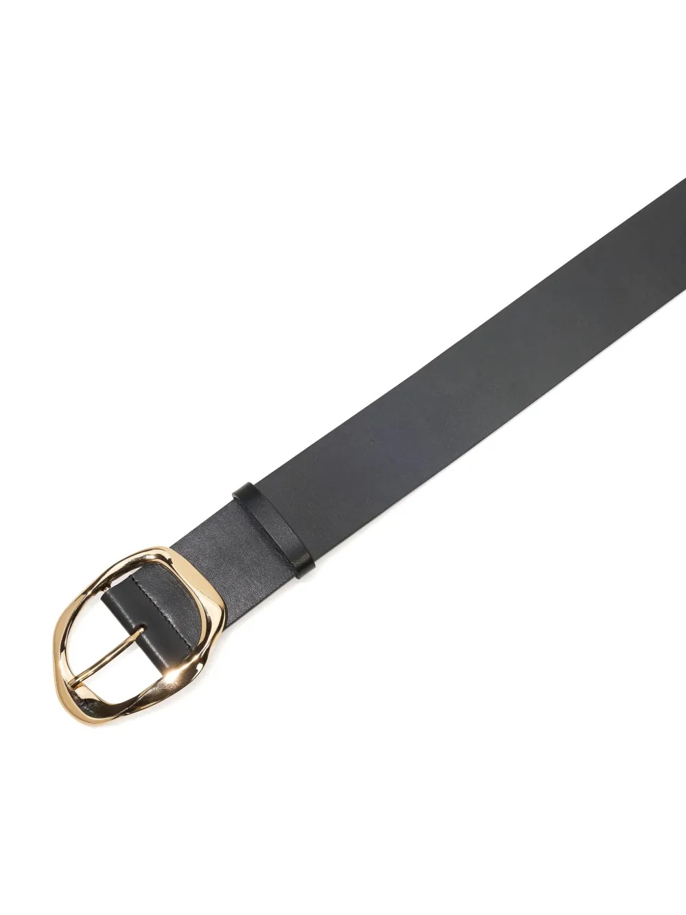 Carolina Herrera Leren riem Zwart