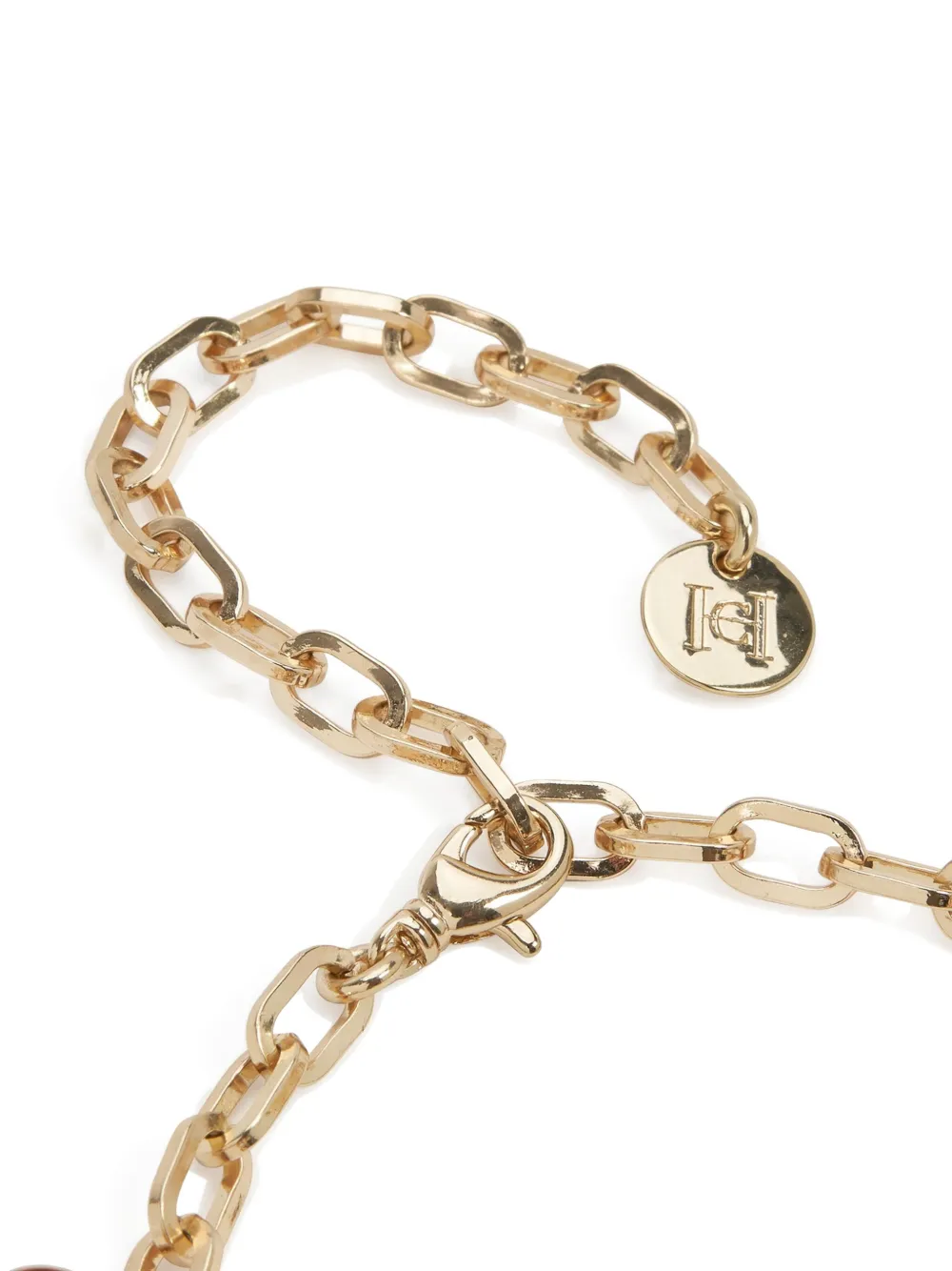 Carolina Herrera Flower-embellished Chain Necklace In Gold