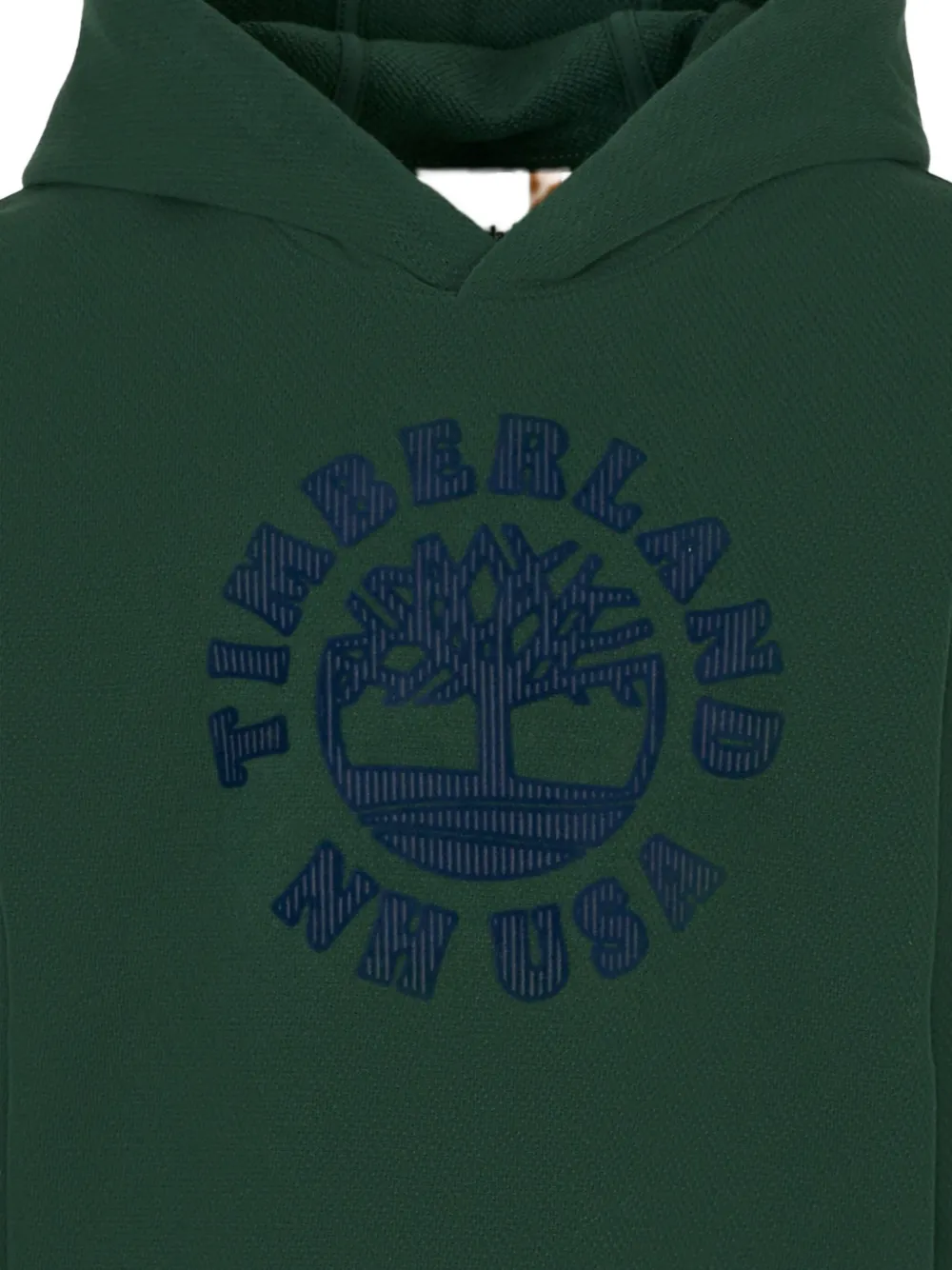 Timberland Kids Hoodie met geborduurd logo Groen