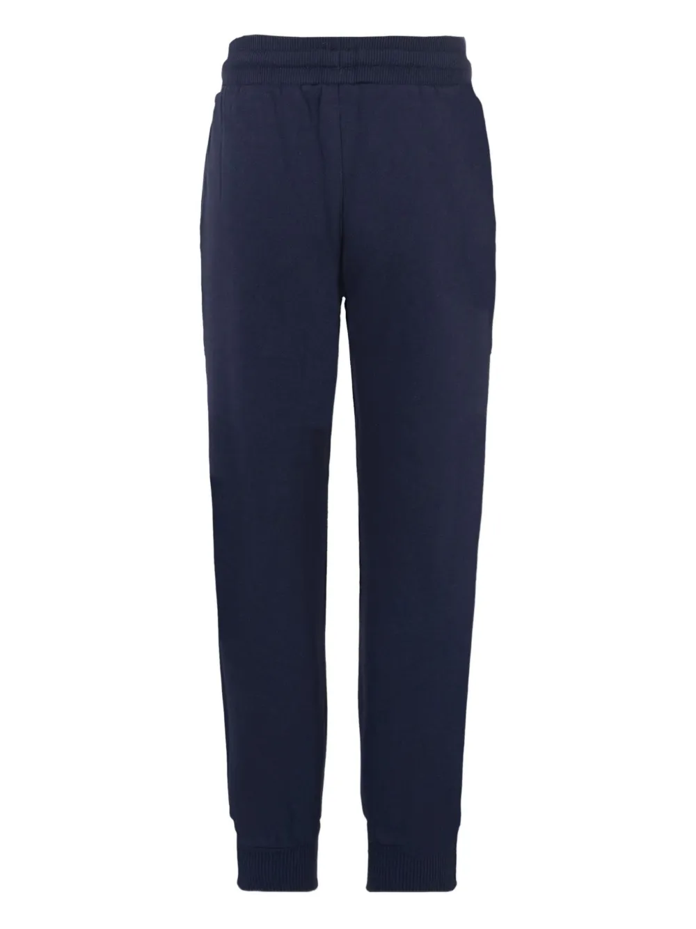 Timberland Kids Joggingbroek met logoprint en omgeslagen pijpen Blauw