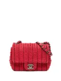 CHANEL Pre-Owned 2015-2016 Paris Seoul Mini Crochet Lambskin Flap crossbody bag - Red