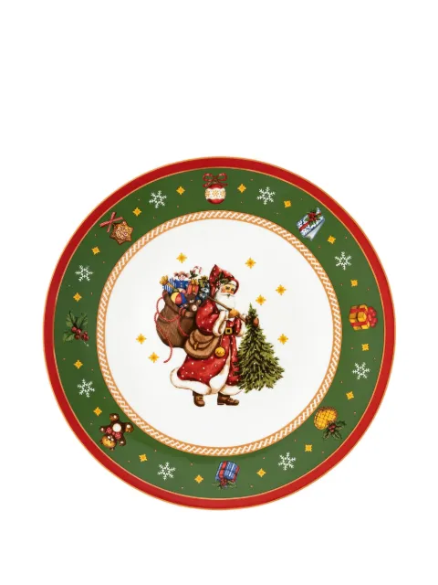HUTSCHENREUTHER Weihnachtsteller mit Weihnachtsmann