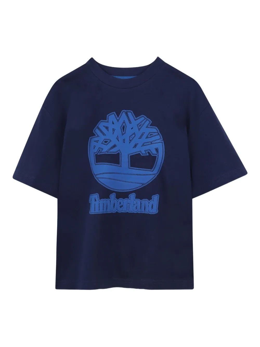 Timberland Kids ロゴ Tシャツ - ブルー Timberland Kids ロゴ Tシャツ - ブルー