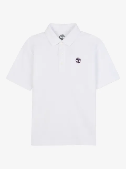 Timberland Kids logo-detail polo shirt