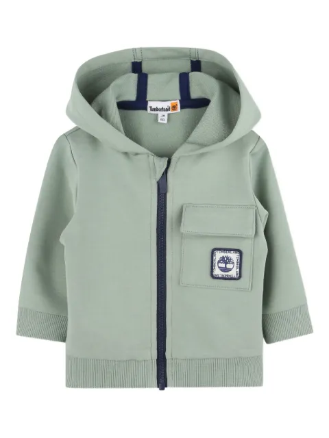 Timberland Kids hooded pocket jacket