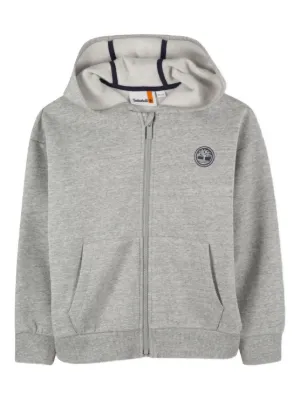 POLO RALPH LAUREN KIDS Polo Pony zip-up Hoodie | Grey | FARFETCH