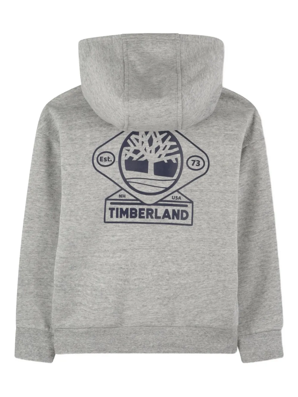 Timberland Kids Hoodie met rits Grijs