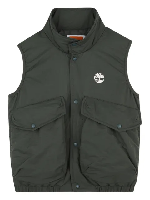 Timberland Kids sleeveless puffer gilet