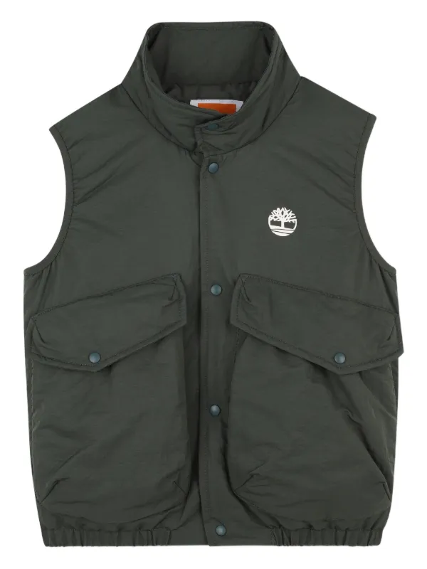 パデッドべスト Timberland Kids パデッドベスト | グリーン | FARFETCH JP