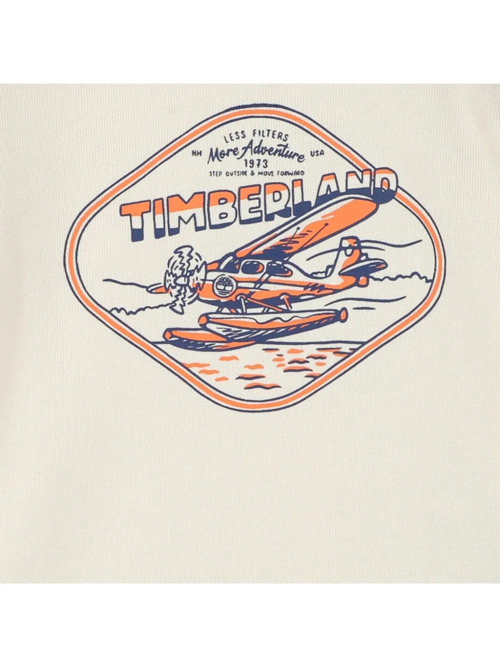 Timberland Seaplane-print Sweatshirt In Neutral
