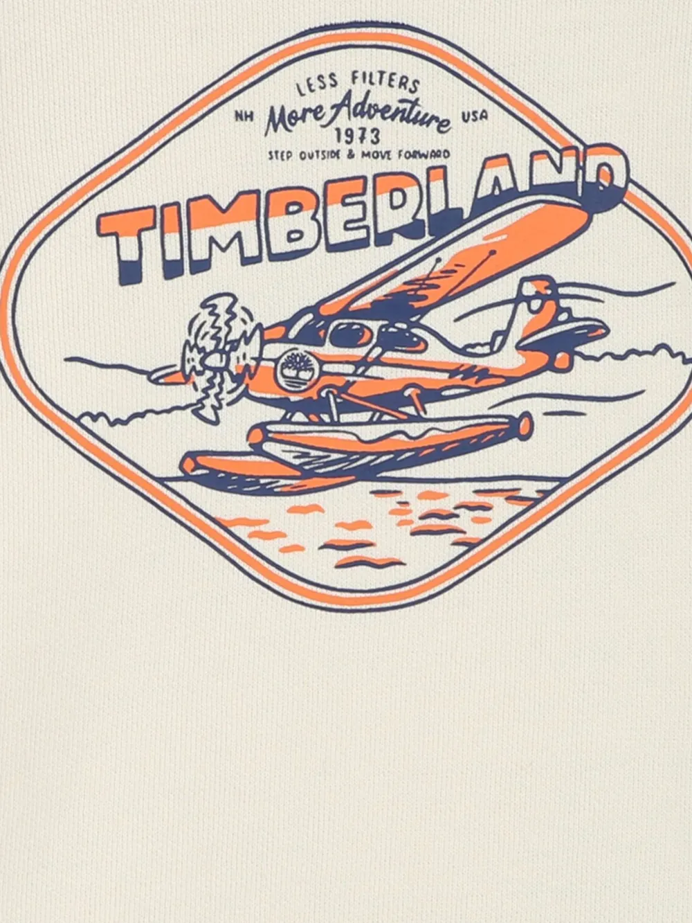 Timberland Kids Sweater met print Beige