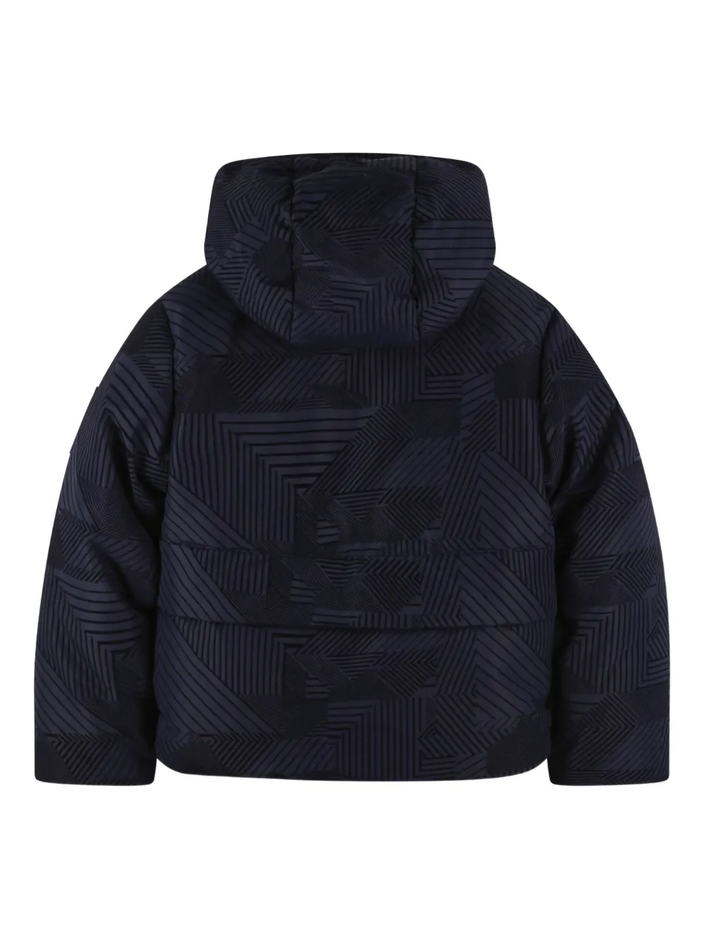 Timberland Kids geometric-pattern padded jacket | Teen Padded Jackets | Image 2