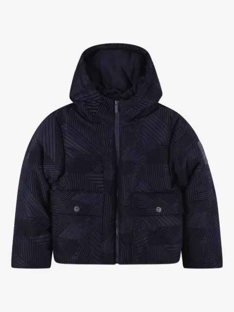 Timberland Kids veste matelassée à motif géométrique