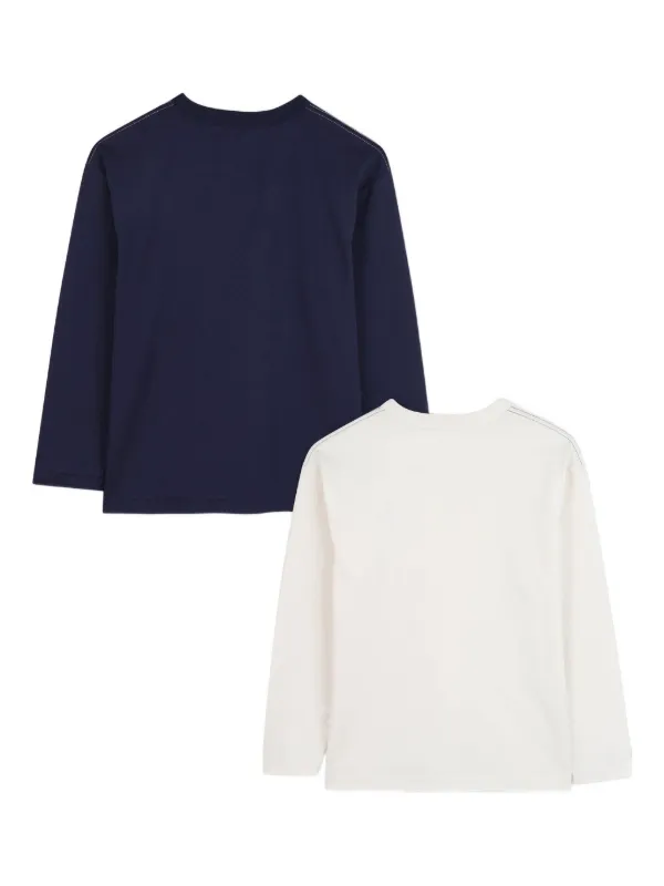 Timberland Kids T-shirt a Maniche Lunghe (2 pezzi) Blu FARFETCH IT