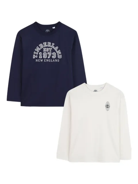 Timberland Kids long-sleeve T-shirt (pack of two)