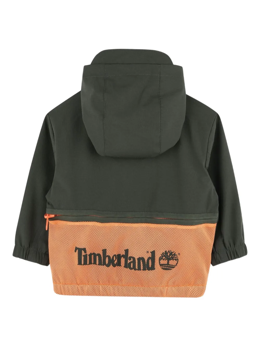 Timberland Kids Jaqueta corta-vento com recorte de mesh | Jaqueta impermeável | Image 2