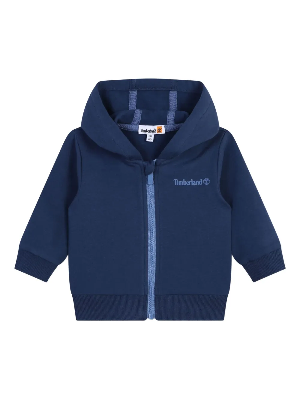Timberland Kids Trainingspak met capuchon en rits Blauw
