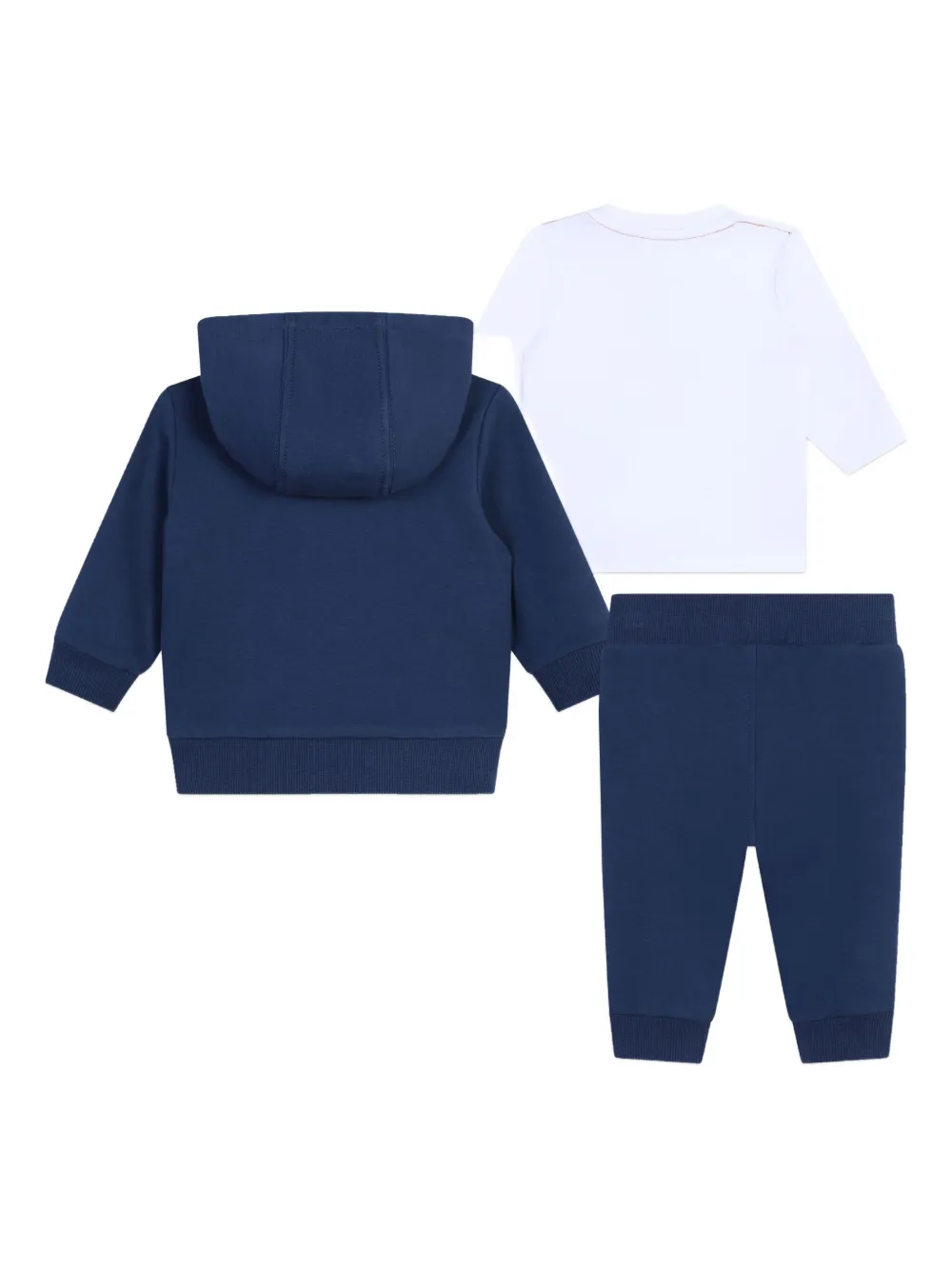 Timberland Kids Trainingspak met capuchon en rits Blauw