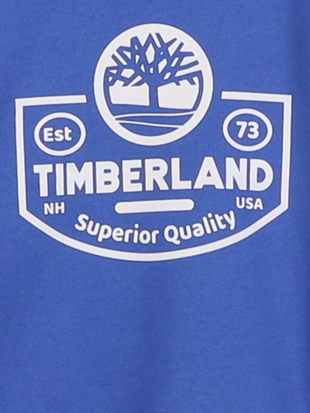 Timberland Kids Sweater met logoprint Blauw