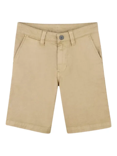 Timberland Kids button-fastening cotton shorts