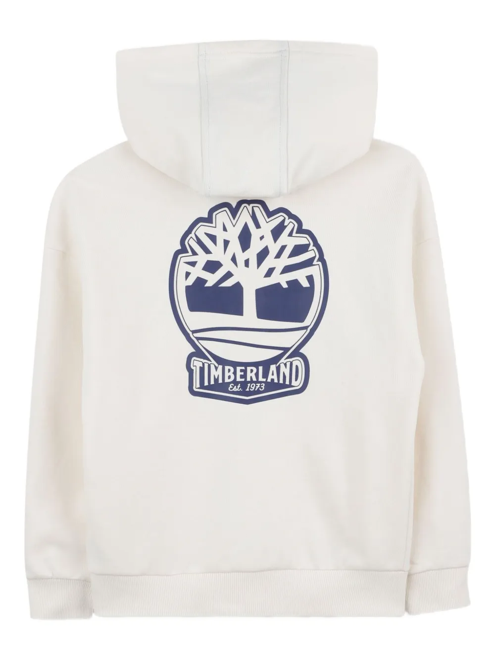 Timberland Kids Hoodie met logo Beige