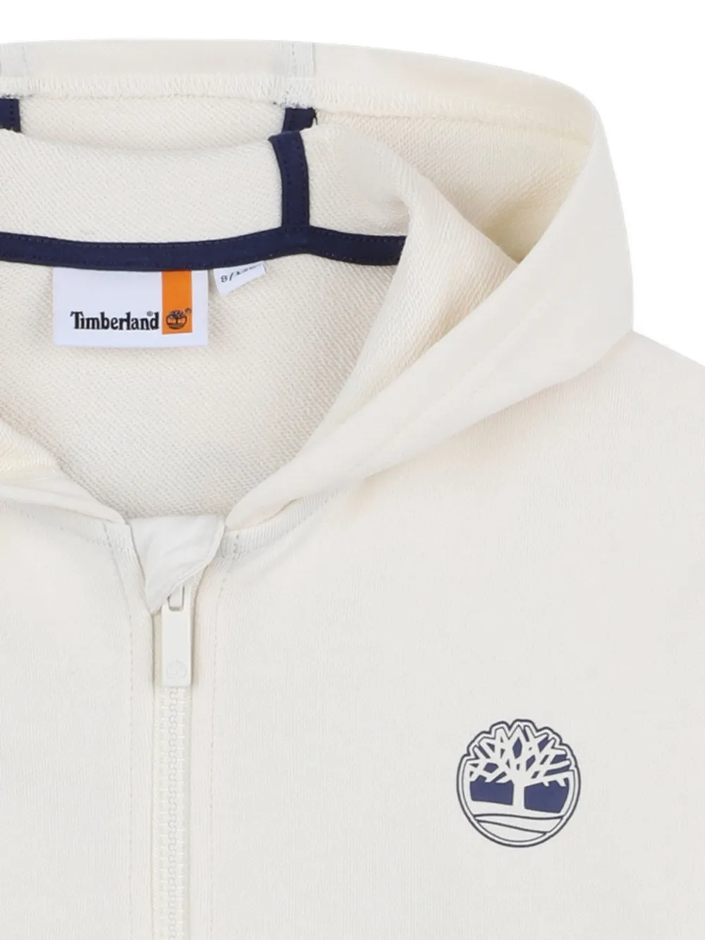 Timberland Kids Hoodie met logo Beige