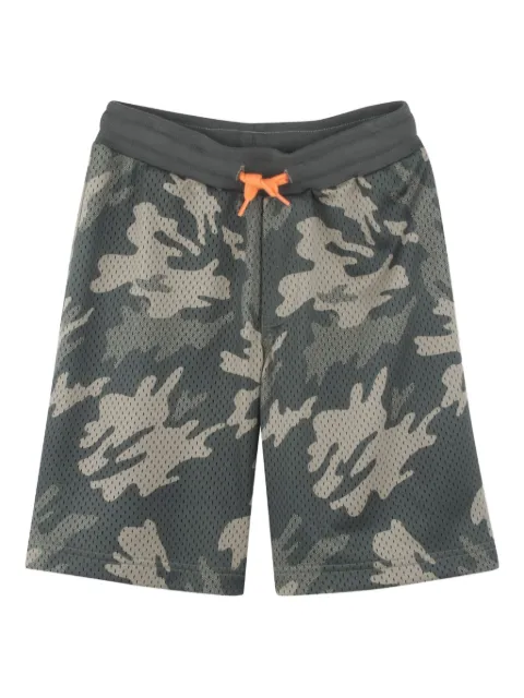 Timberland Kids shorts casuales con estampado militar