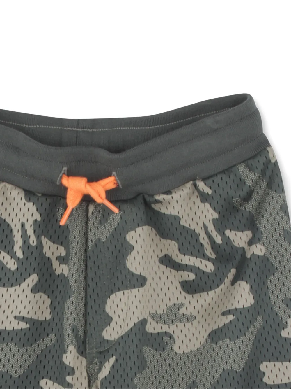 Timberland Kids Mesh shorts met camouflageprint Groen
