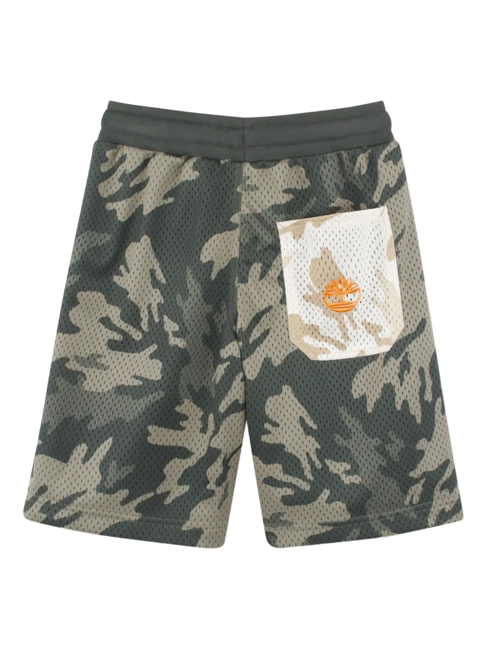 Timberland Kids camouflage mesh casual shorts | Teen Casual Shorts | Image 2
