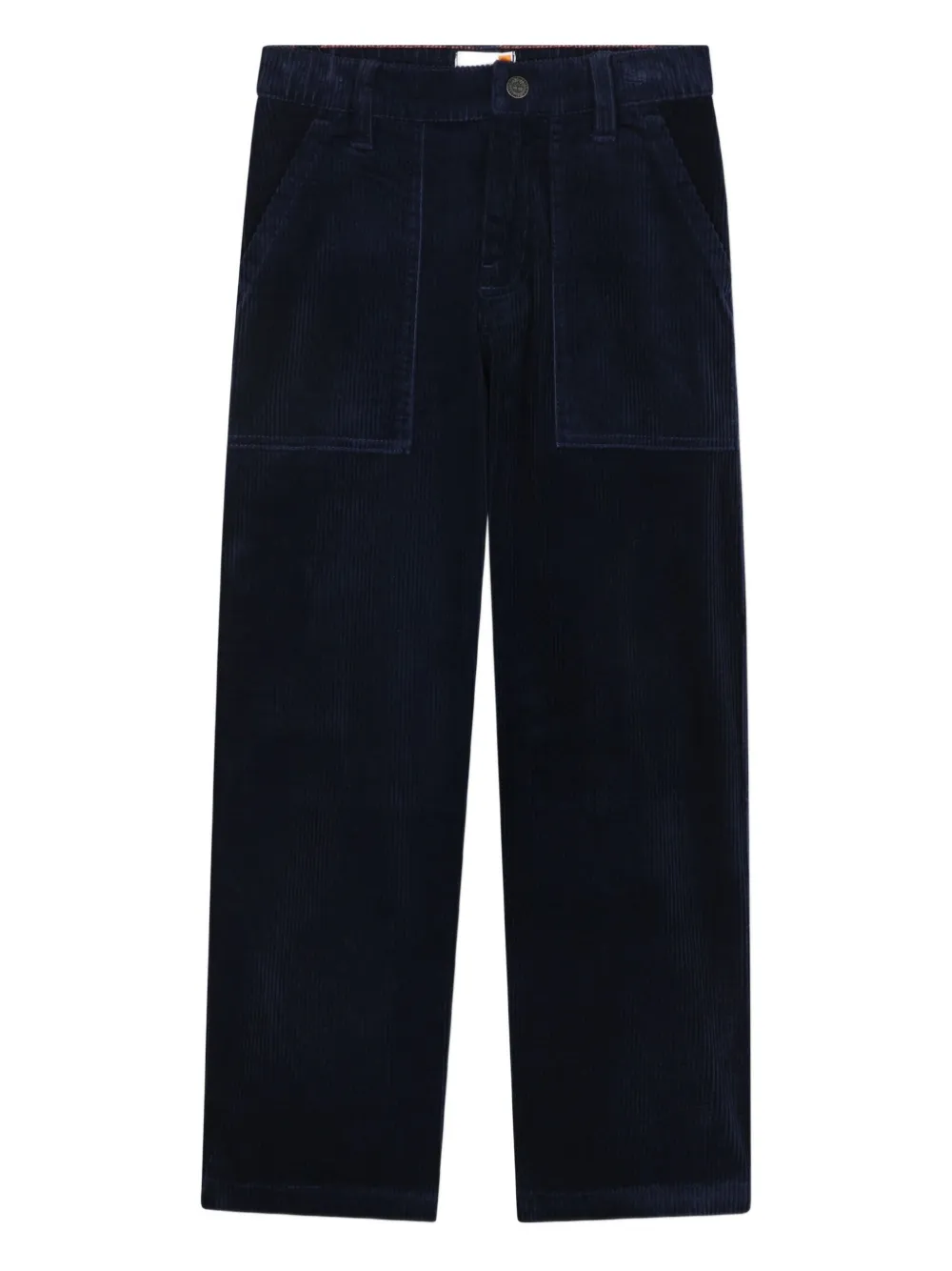 Timberland Kids corduroy utility-pocket trousers | Blue | Image 1