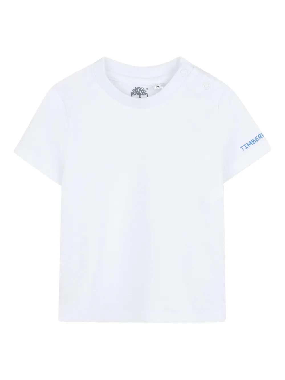 Timberland Kids Tuinbroekset met zakdetail Wit