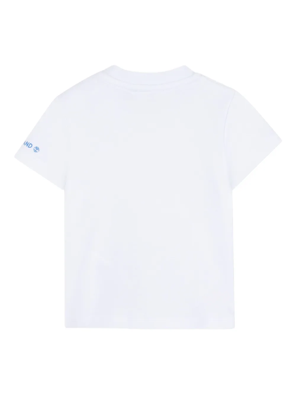 Timberland Kids Tuinbroekset met zakdetail Wit