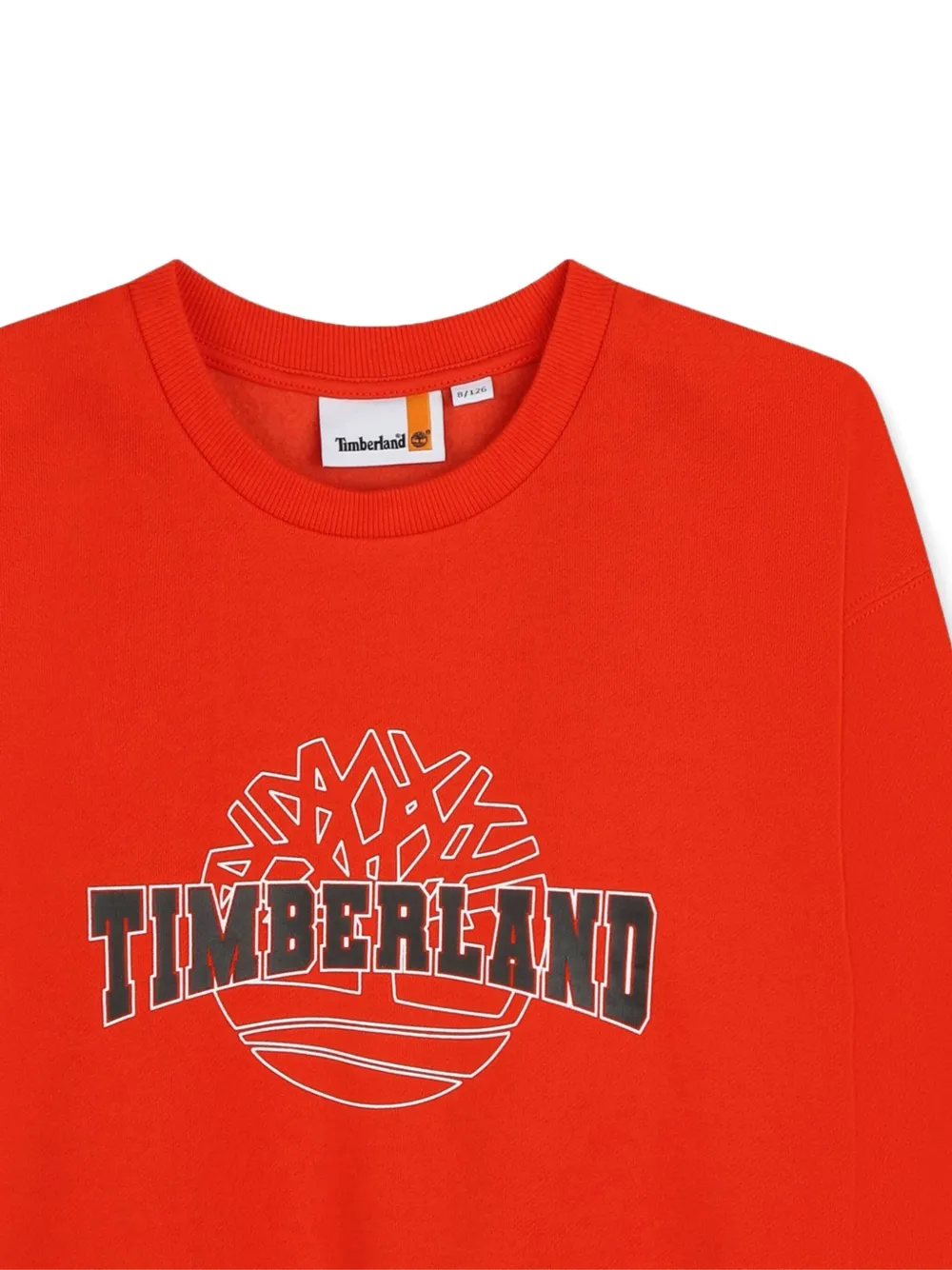 Timberland Kids Sweater met logoprint Rood