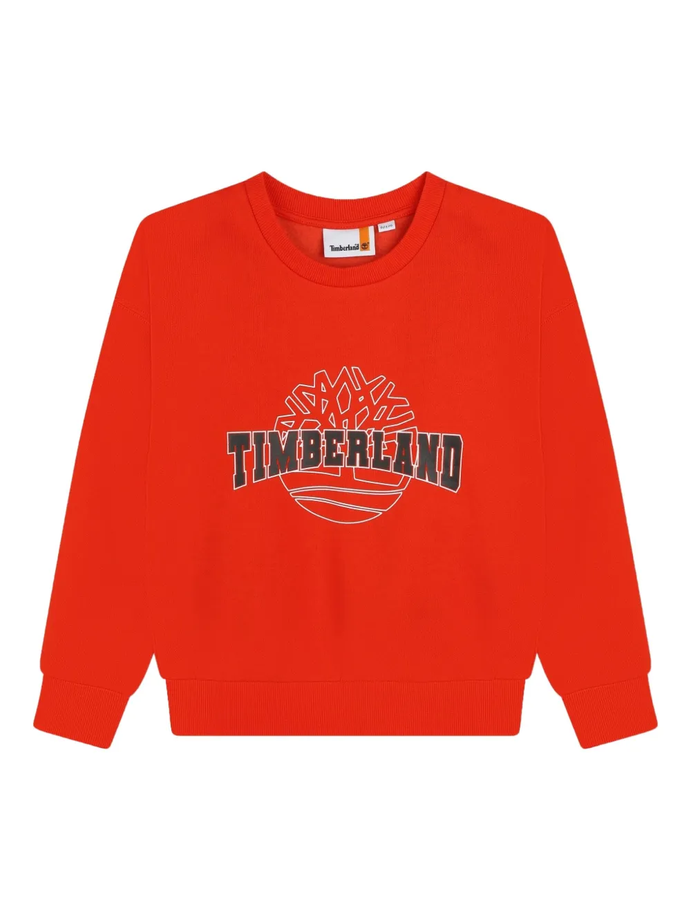 Timberland Kids ロゴ スウェットシャツ - レッド Timberland Kids ロゴ スウェットシャツ - レッド