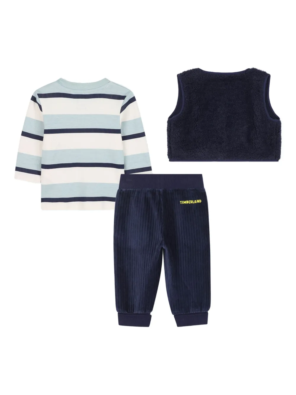 Timberland Kids Broekset met strepen Blauw