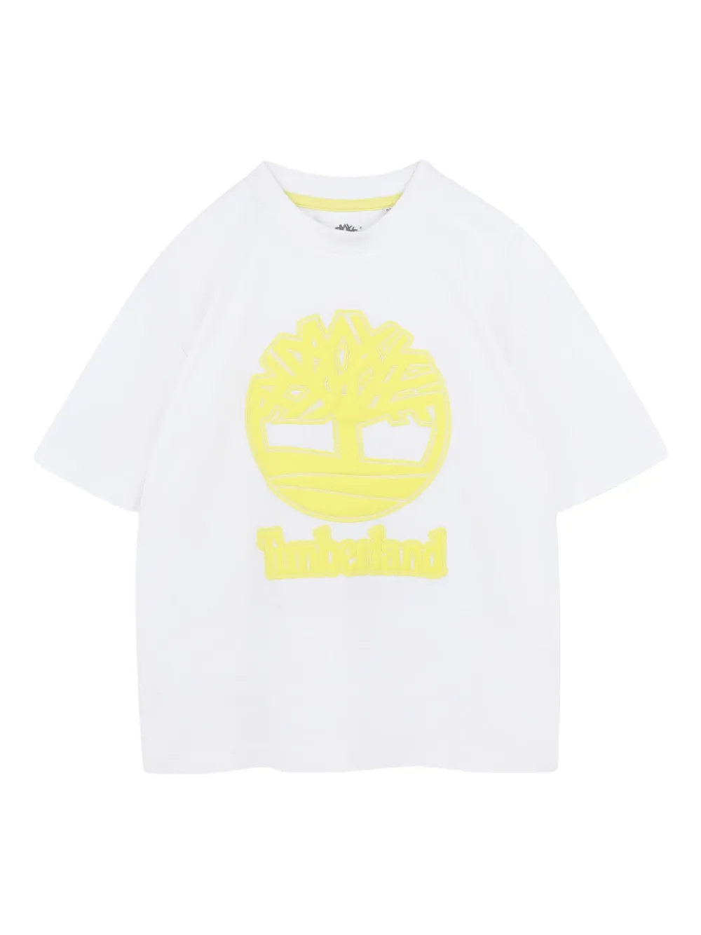 Timberland Puff-logo T-shirt In White