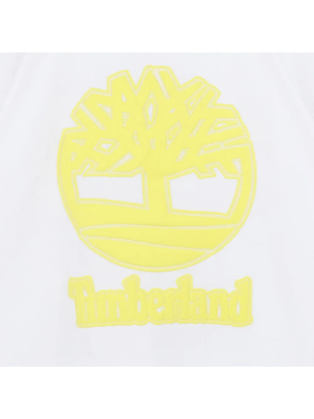 Timberland Puff-logo T-shirt In White