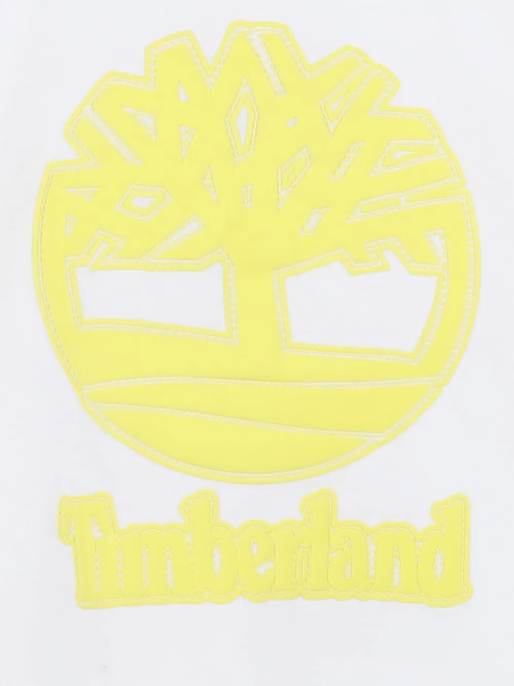 Timberland Kids T-shirt met logo Wit