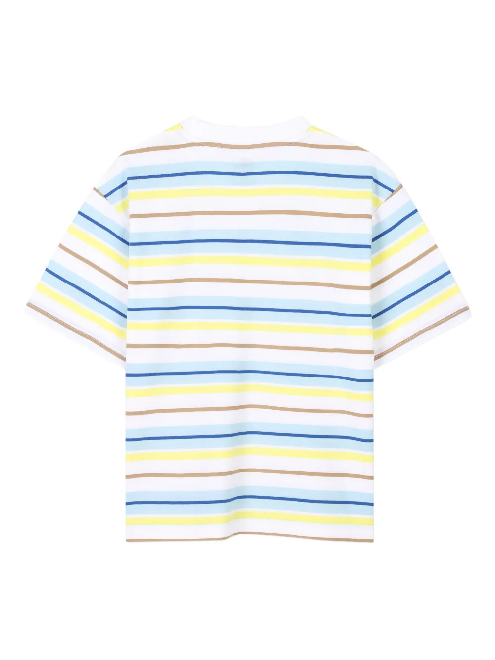 Timberland Striped Short-sleeves T-shirt In White