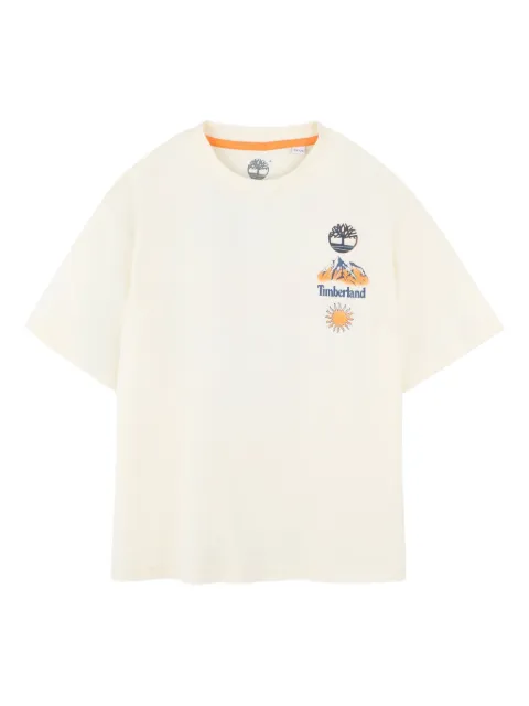 Timberland Kids graphic print T-shirt