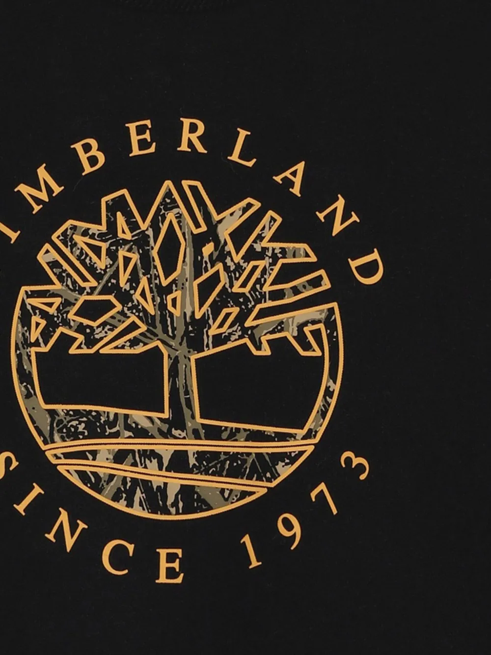 Timberland Kids Sweater met logo Zwart