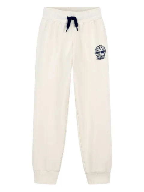 Timberland Kids logo-embroidered joggers