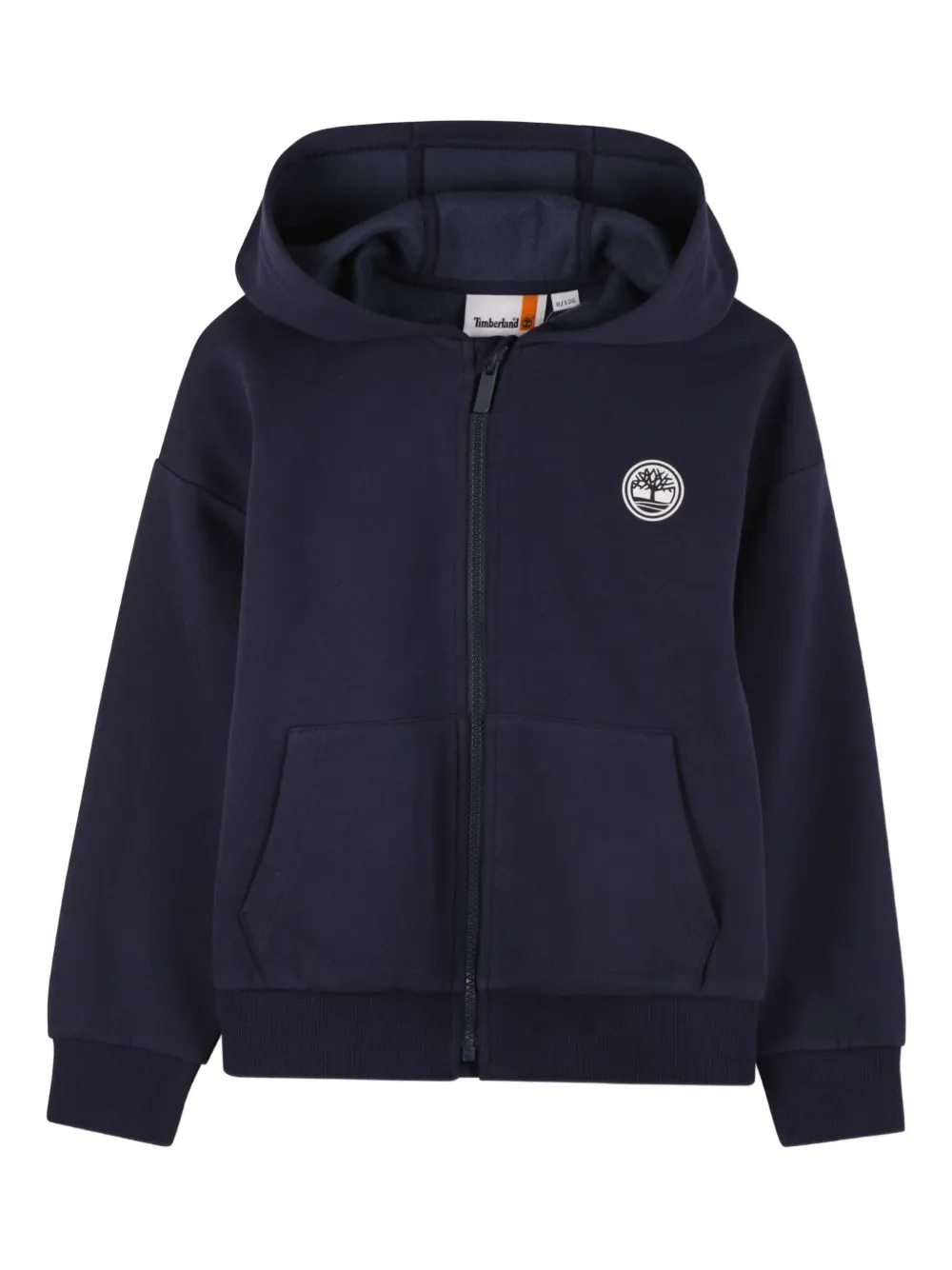 Timberland Kids zip-up hoodie - Blu