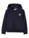 Timberland Kids zip-up hoodie - Blue