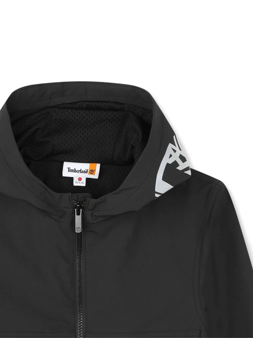 Timberland Kids Windjack met capuchon Zwart