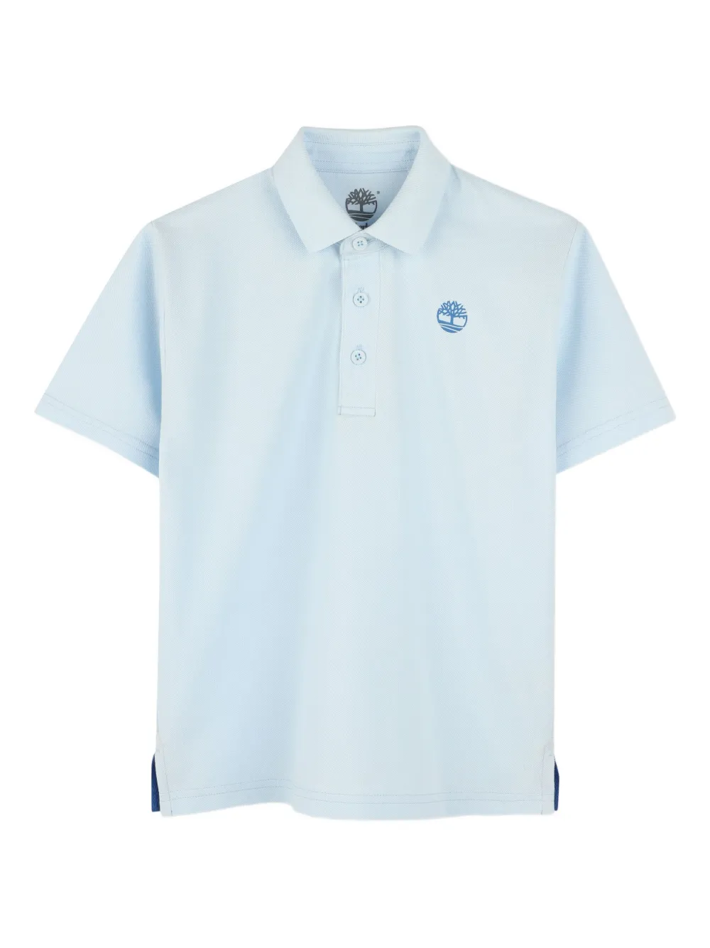 Timberland Poloshirt Mit Logo-stickerei In Blue