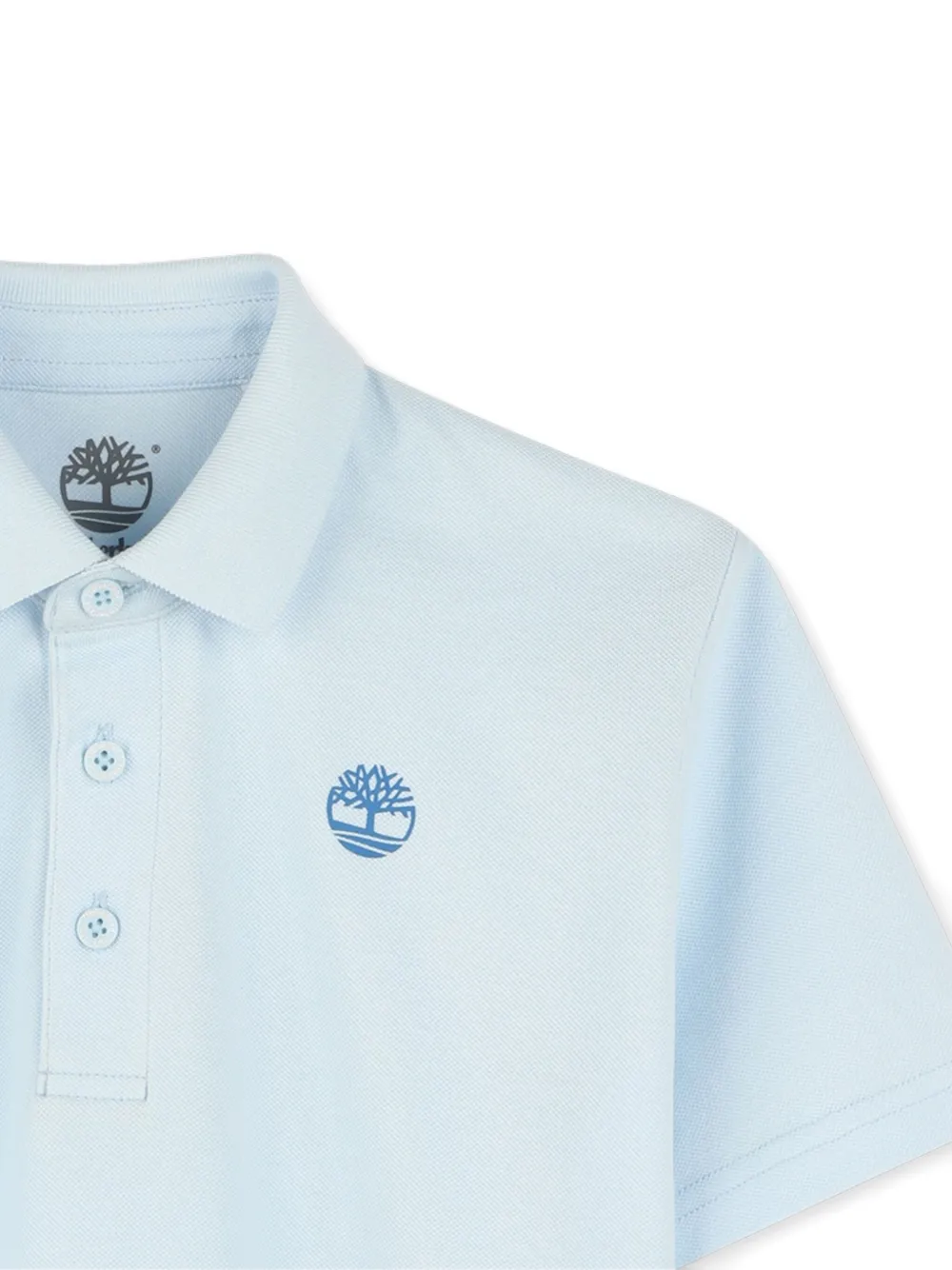 Timberland Poloshirt Mit Logo-stickerei In Blue