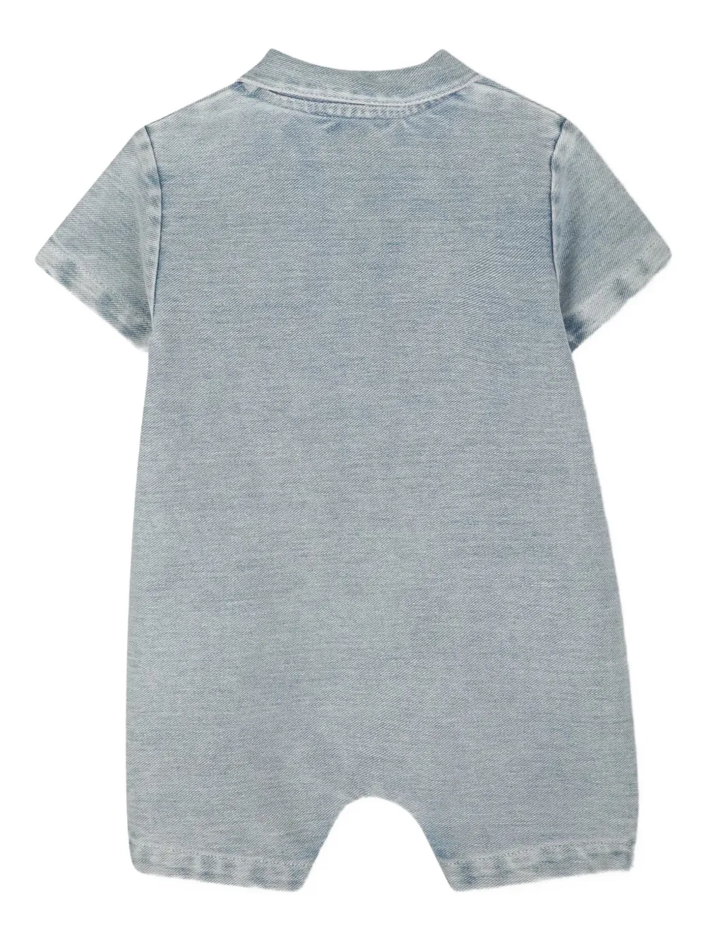 Timberland Kids Romper met logopatch - Blauw