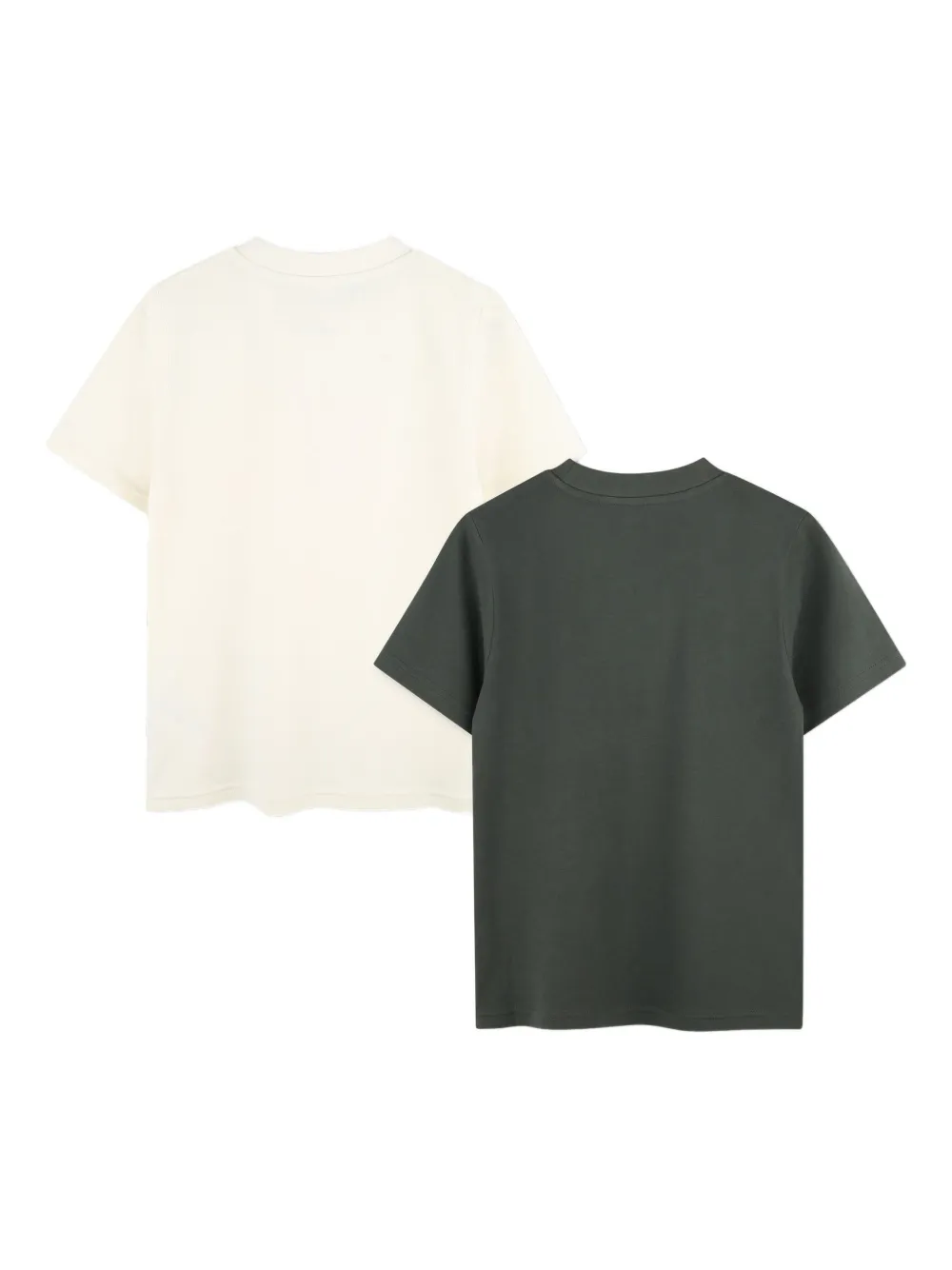 Timberland Logo-print T-shirts (pack Of Two) In White